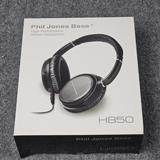 Fones de ouvido Phil Jones baixo H-850 preto músico estéreo alto desempenho comprar usado  Enviando para Brazil