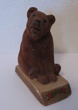 ESTÁTUA LEMBRANÇA URSO PARDO DIFUSO VINTAGE 1940 GIZWARE YELLOWSTONE PARK comprar usado  Enviando para Brazil