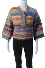 Usado, Suéter Pulôver Feminino Something Navy Gola Redonda Manga 3/4 Multicolorido Tamanho P comprar usado  Enviando para Brazil