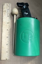Usado, LP de percussão latina Jam Block verde bloco de madeira durável e braçadeira com bastão de batedor EX comprar usado  Enviando para Brazil