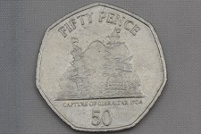 gibraltar 50p coin 2009 for sale  BRISTOL