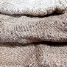 Pieces hessian sacking for sale  LLANDRINDOD WELLS
