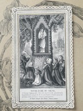 Antique picture pious d'occasion  Expédié en Belgium