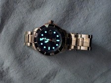 Seiko Prospex PADI Solar Diver 200M VL57-0BTO – Mostrador Azul – Pulseira – Good Lume, usado comprar usado  Enviando para Brazil
