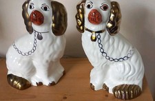 Pair staffordshire mantle for sale  USK