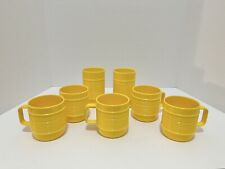 Rubbermaid stacking yellow for sale  Turlock