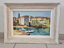 Tableau huile panneau d'occasion  Pommerit-Jaudy