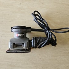 Lixadeira elétrica com fio Porter Cable Palm 1/4 folha modelo 380, usado comprar usado  Enviando para Brazil