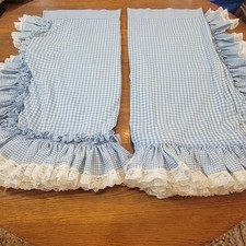 Vintage blue gingham for sale  Camden