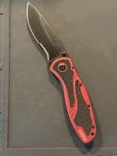 Kershaw 1670rdblkst red for sale  Amesbury