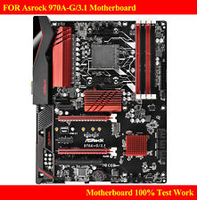 Placa-mãe Asrock 970A-G/3.1 suporta 9590 fx/AM3+/cartão duplo Crossfire M.2 comprar usado  Enviando para Brazil