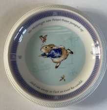 Peter rabbit plate for sale  HEREFORD