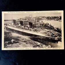 Cpa paquebot normandie d'occasion  Nantes-