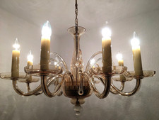 Kryształowy żyrandol szklany ekskluzywny żyrandol żyrandol lampa lampa Ø70cm wys. 80cm na sprzedaż  Wysyłka do Poland