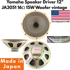 Usado, (1) Driver de alto-falante Yamaha 12" JA3051 16Ω 15W woofer vintage guitarra AlNiCo Japão comprar usado  Enviando para Brazil