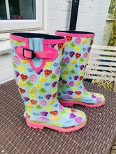 Festival wellies. colourful for sale  HASTINGS