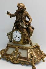 Pendule cuivre brunfaut d'occasion  Cosne-Cours-sur-Loire
