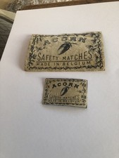 1890s acorn matchbox for sale  NORTH WALSHAM