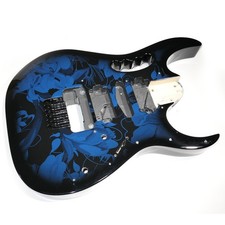 Corpo de guitarra elétrica LIKENEW Ibanez Jem77P Steve Vai azul padrão floral comprar usado Corpo de guitarra elétrica LIKENEW Ibanez Jem77P Steve Vai azul padrão floral comprar usado  Enviando para Brazil