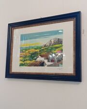 Quadro vintage serigrafia usato  Zafferana Etnea