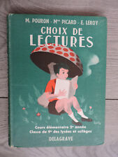 Livre scolaire ancien d'occasion  Nancy-