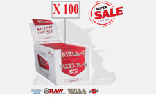 Rizla Rossa Cartine Corte Red Regular – 100 libretti – pudełko na rolowane papiery, używany na sprzedaż  Wysyłka do Poland