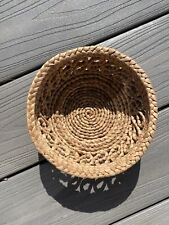 Sweetgrass pedestal basket for sale  Clearwater