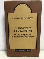 Mateos barreto vangelo usato  Genova