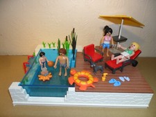 Playmobil swimming pool for sale  CHELMSFORD