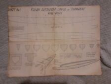 Vintage fijian outrigger for sale  WITHAM