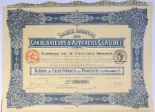 Action claudel carburettors d'occasion  Expédié en Belgium