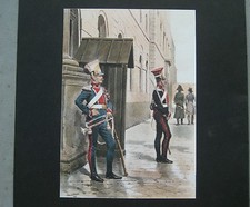 Reproduction aquarelle lancier d'occasion  Hyères