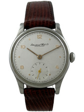 Herrenarmbanduhr IWC Calatrava Handaufzug Kal. 88, kleine Sekunde, funktioniert comprar usado  Enviando para Brazil