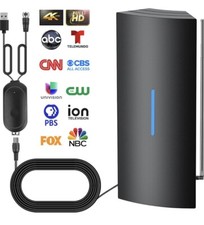 Usado, Antena de TV 2024 HDTV suporte antena 4K 1080P 90-150 milhas alcance antena digital comprar usado  Enviando para Brazil