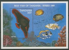 Tansania 1989 fische gebraucht kaufen  Gleichen