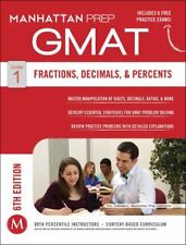 Gmat fractions decimals for sale  Aurora