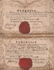 Zeugnis lehrbrief stellmacher gebraucht kaufen  Meschede
