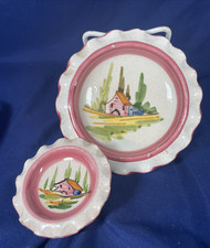 Italian pottery ruffled for sale  Waseca