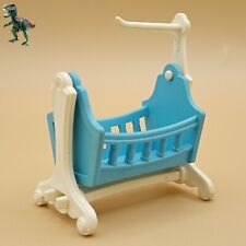 Playmobil-berço azul-cama de bebê-quarto infantil-mansão vitoriana-5313 comprar usado  Enviando para Brazil