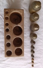 Boite poids laiton d'occasion Boite poids laiton d'occasion  Montbard