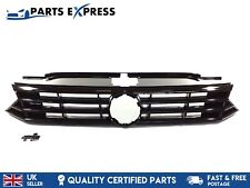 VOLKSWAGEN PASSAT B8 R-LINE 2015-2019 GRELHA FRONTAL SUPERIOR RADIADOR PRETO BRILHANTE comprar usado  Enviando para Brazil