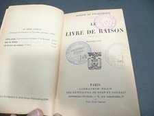 Livre ancien livre d'occasion  Tarbes