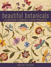Beautiful botanicals appliqu for sale  ROSSENDALE