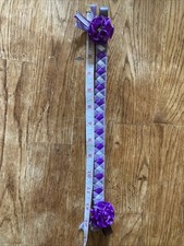 Purple silver browband for sale  ALFORD