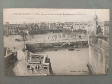 Cpa concarneau place d'occasion  Langeais