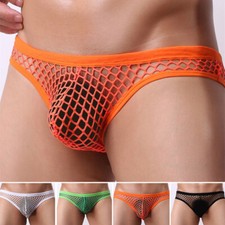 Używany, Slip In Rete Da Uomo Bikini Costumi Da Bagno Trasparenti Sexy Intimo Tronco ▼ na sprzedaż  Wysyłka do Poland