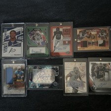 Lote de 8 Patches/Autos da NFL — Walker, BTJ, Roquan, Julio/Ridley, PS2, Skoronski, etc comprar usado  Enviando para Brazil