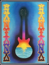 Carlos santana autographed for sale  Berkeley