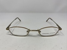 Armação de óculos Adrienne Vittadini AV6026 OURO/TAUPE 45-19-135 aro completo /P00, usado comprar usado  Enviando para Brazil