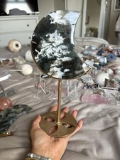 Moss agate moon for sale  MEXBOROUGH
